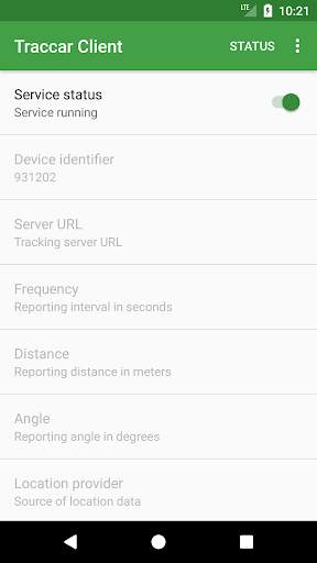 Traccar Client screenshot 2