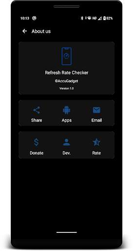 Refresh Rate Checker screenshot 2