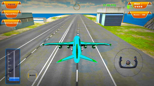 Flight Fly Pilot Simulator screenshot 5
