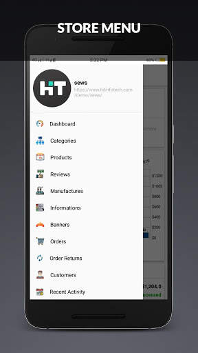 Opencart Mobile Application for Admin - OC M-App screenshot 2