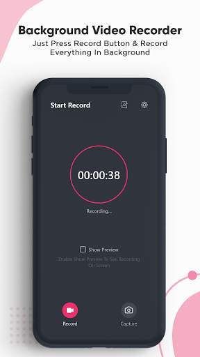Background Video Recorder screenshot 1