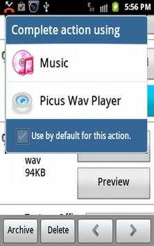 Picus Wav Player Trial screenshot 2