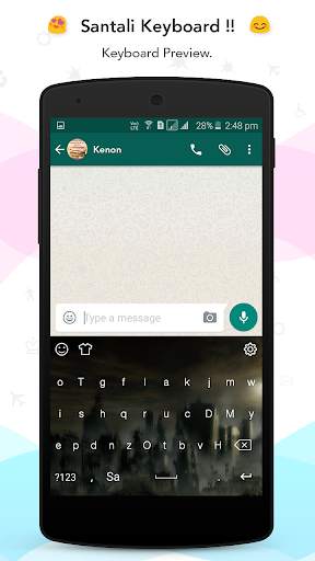 Santali keyboard screenshot 2