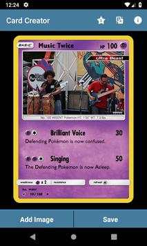 Card Creator for Pokemon screenshot 2