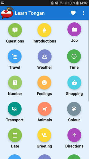 Learn Tongan Language screenshot 1