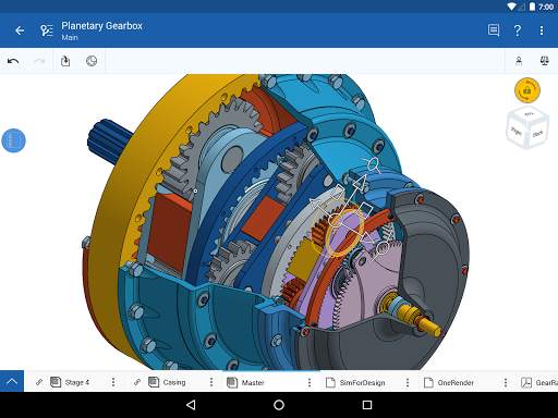 Onshape 3D CAD स्क्रीनशॉट 8