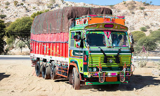 Pk Truck Driving Cargo Truck Simulation screenshot 1