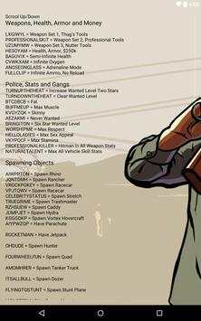 GTA SA Cheats screenshot 4