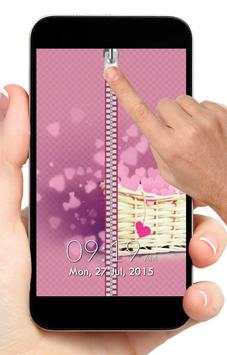 Love Zipper Screen Lock screenshot 3