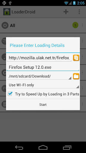 Loader Droid Pro License Key screenshot 2