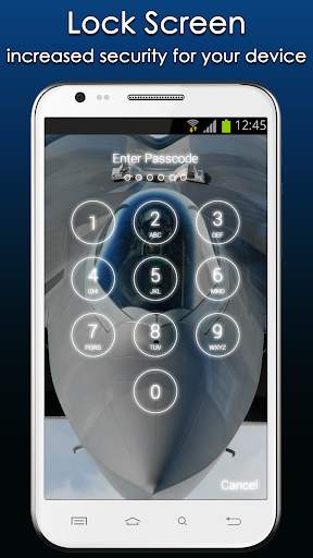 Air Force Lock Screen 1 تصوير الشاشة