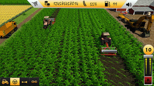Real Tractor Driving Sim 3D screenshot 5