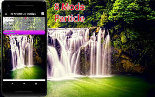 Waterfall Live Wallpaper screenshot 4