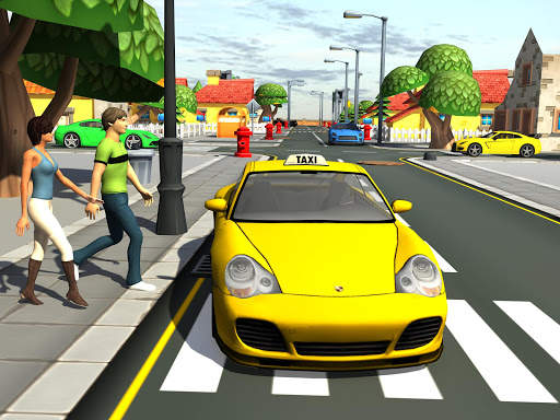 Taxi Car Driver Parking 3d स्क्रीनशॉट 12
