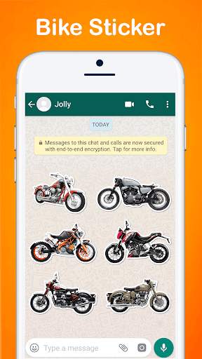 Bike Sticker For Whatsapp screenshot 4
