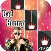 Bad Bunny Piano Tiles logo