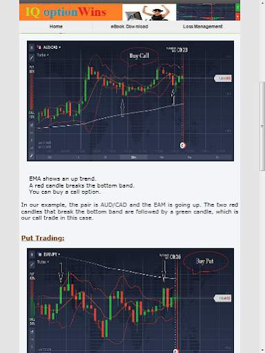 Binary Option Trading Strategy IQOPTION screenshot 4
