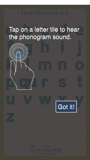 Letter Sounds A to Z screenshot 2