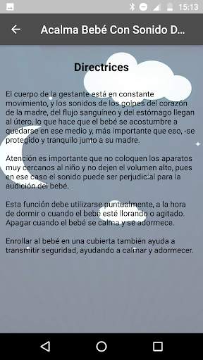 Acalma Bebé Con Sonido Del Útero screenshot 2
