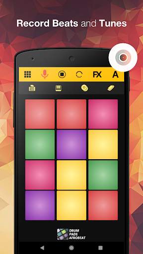 Drum Pad Afro - Beat Maker Machine screenshot 2