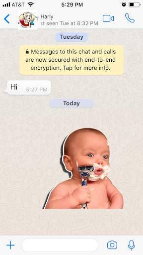 Funny Babies Stickers screenshot 1