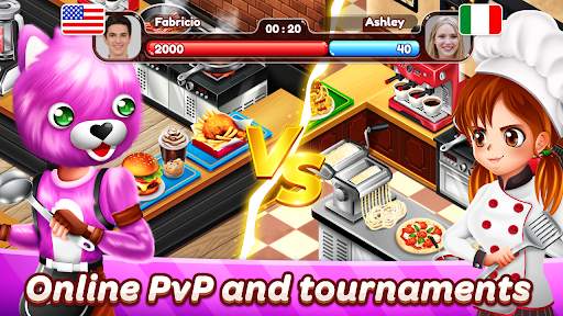 Cafe Panic: Cooking game 1 تصوير الشاشة