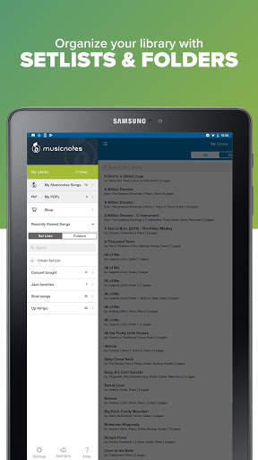Musicnotes Sheet Music Player screenshot 20