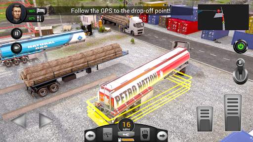 Real Truck Driving Simulator screenshot 3