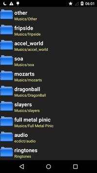 Light Folder Music Player screenshot 1