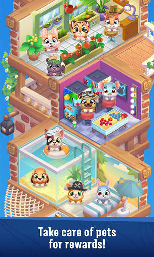 Pet Rescue Puzzle Saga screenshot 4