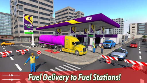 Oil Truck Transport Driver Simulator - Truck Games screenshot 6