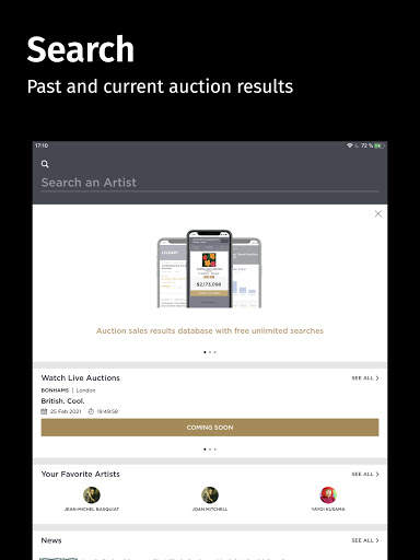 LiveArt: The Art Market App screenshot 6