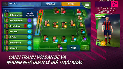Pro 11 - Football Manager Game screenshot 3