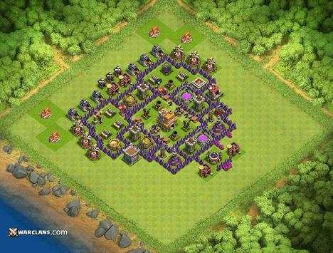 Hybrid base layouts coc screenshot 1