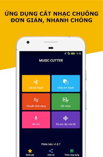 Cắt nhạc làm nhạc chuông - Cắt nhạc MP3 screenshot 2
