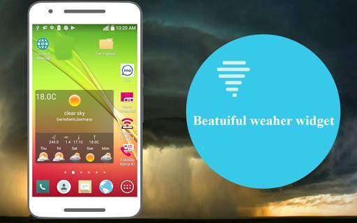 Weather Alerts 2018: Live Weather Forecast, Widget screenshot 5