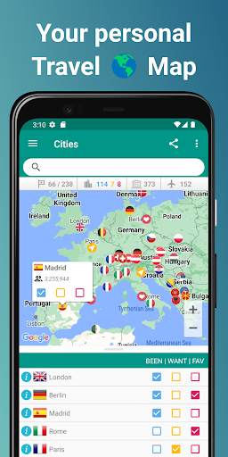 Places Been - Travel Tracker screenshot 2