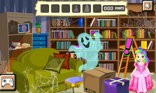 Ghost escape - Princess Games स्क्रीनशॉट 1