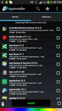 Apk installer For Android screenshot 1