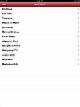 Shortcuts Acrobat Reader screenshot 9