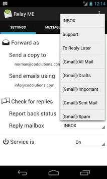 Relay ME, SMS via Email screenshot 4