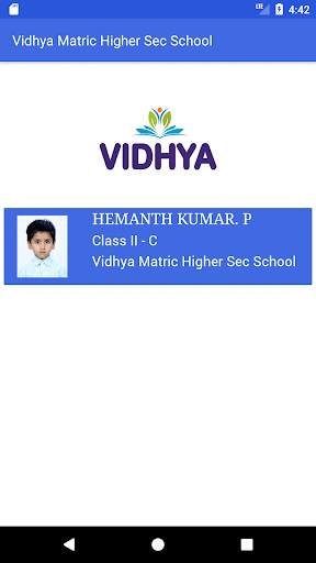 Vidhya Matric School screenshot 3