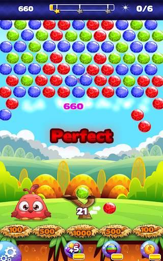 Tiny Bird Bubble Land Egg Hunt screenshot 11