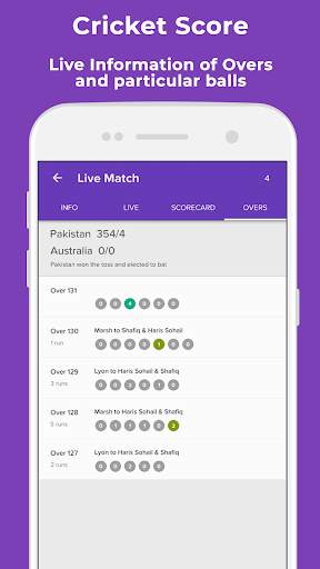Live Cricket Score & T20 World Cup 2019 Schedule screenshot 3