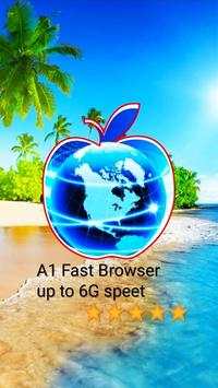 A1 fast Browser 4G 5G and 6G screenshot 1
