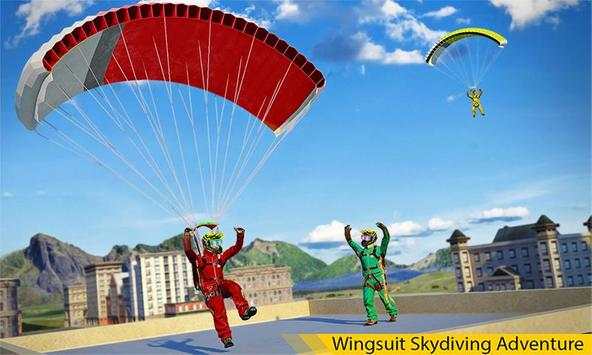 Wingsuit Flying Simulator : Wingman Skydiving game screenshot 3