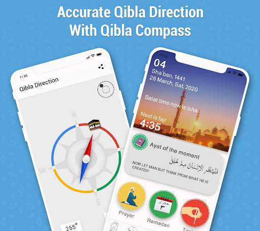 Qibla Direction-Quran, Prayer, Ramadan & Tasbeeh screenshot 1