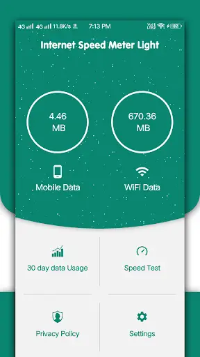 Internet Speed Meter Lite screenshot 3