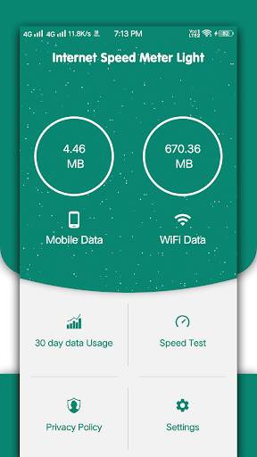 Internet Speed Meter Lite 3 تصوير الشاشة