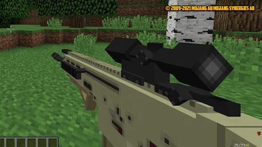 Weapons for minecraft pe screenshot 1